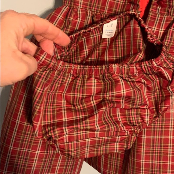 Baby Gap plaid smocked collar dress - Picture 6 of 8